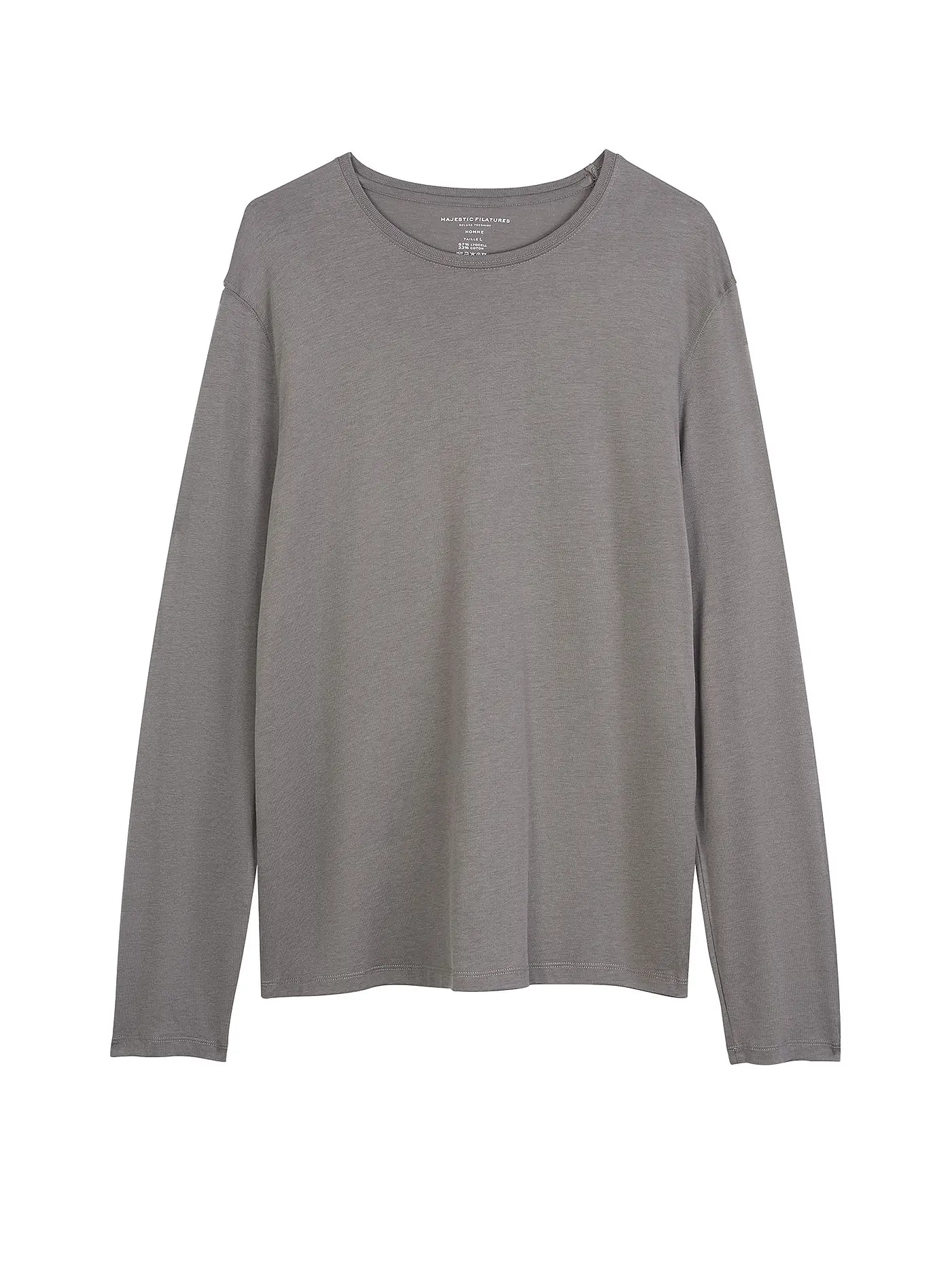 MAJESTIC FILATURES | Langarmshirt | grau